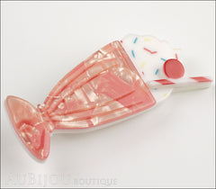 Erstwilder American Diner Pin Brooch Shake Rattle Roll Side