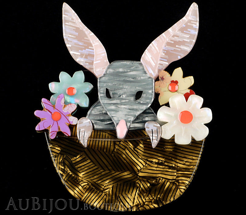 Erstwilder Basket of Bilby Brooch Pin Gallery