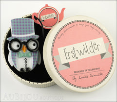Erstwilder Bird Brooch Pin Bert the Business Penguin Mint Box