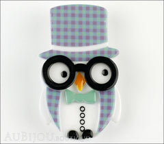 Erstwilder Bird Brooch Pin Bert the Business Penguin Mint Front