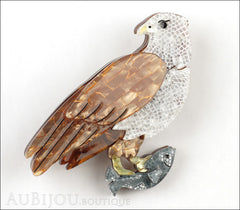 Erstwilder Bird Brooch Pin Brahminy Bryan Eagle Front