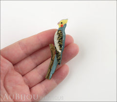 Erstwilder Bird Brooch Pin Connor Cockatiel Cockatoo Model