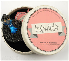 Erstwilder Bird Brooch Pin Pauline The Pearled Emu Grey Box