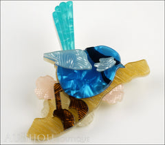 Erstwilder Bird Brooch Pin Phoebe The Fairy Wren Side