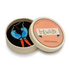 Erstwilder Bree's Birds Parrot Earrings Box