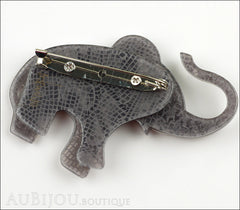 Erstwilder Brooch Pin Elizaveta The Elephant Grey Back