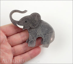 Erstwilder Brooch Pin Elizaveta The Elephant Grey Model