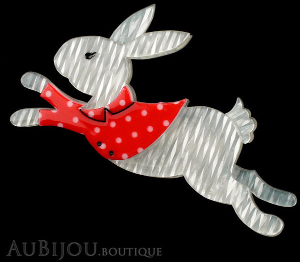 Erstwilder Brooch Pin The White Rabbit Gallery