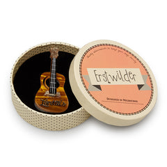 Erstwilder Celebrated Six String Guitar Brooch Pin Box