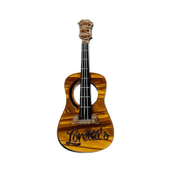 Erstwilder Celebrated Six String Guitar Brooch Pin Front