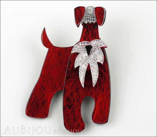 Schnauzer brooch shop
