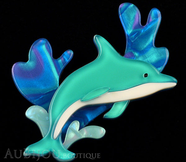 Erstwilder Echo Of The Ocean Dolphin Brooch Pin Gallery