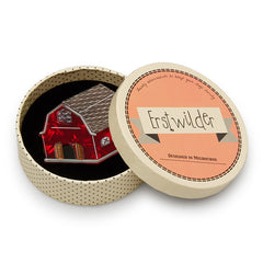 Erstwilder House of Hootenanny Barn Brooch Pin Box
