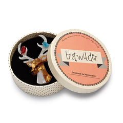 Erstwilder Kind-Hearted Keresh Deer Brooch Pin Box