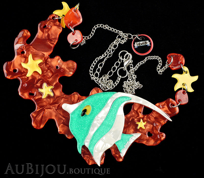 Erstwilder Necklace Oceanic Forest Pennant Coralfish Gallery