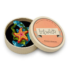 Erstwilder Ocean Wish Starfish Brooch Pin Box