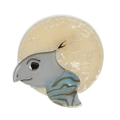 Erstwilder Swimming Solo Sea Turtle Brooch Pin Front