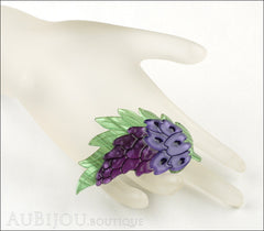 Erstwilder Wistful Wisteria Flower Brooch Pin Mannequin
