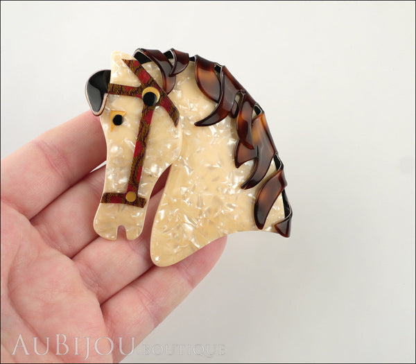 Horse head brooch store