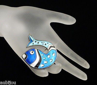 Fish brooch deals pin