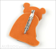 Erstwilder Bear Brooch Pin Bernard the Brave Back