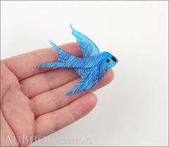 Erstwilder Bird Brooch Pin Bluebird of Happiness Model