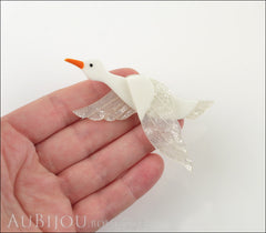 Erstwilder Bird Brooch Pin Dancing Duck Goose Model