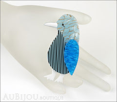 Erstwilder Bird Brooch Pin Ferris Fairy Blue Mannequin