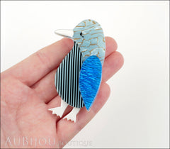Erstwilder Bird Brooch Pin Ferris Fairy Blue Model