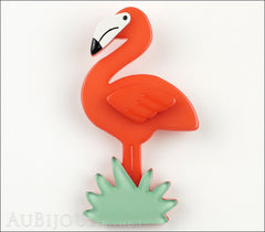 Erstwilder Bird Brooch Pin Flamboyant Flamingo Funk Front