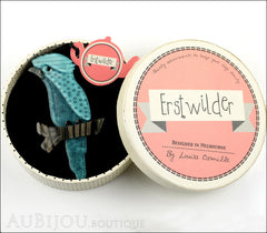 Erstwilder Bird Brooch Pin Ol’ Tawny Frogmouth Box