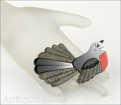 Erstwilder Bird Pin Brooch Fabiola Fantail Mannequin