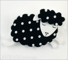 Erstwilder Brooch Pin Bellamy the Black Sheep Front