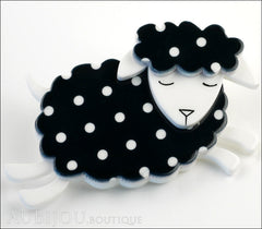 Erstwilder Brooch Pin Bellamy the Black Sheep Side