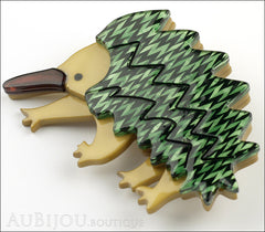 Erstwilder Brooch Pin Egbert the Echidna Side Two