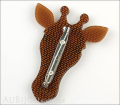 Erstwilder Brooch Pin Geoffrey Giraffe Back