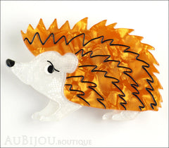 Erstwilder Brooch Pin Hector Hedgehog Front