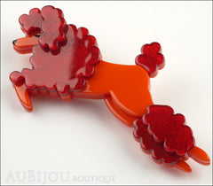 Erstwilder Brooch Pin Lady the Leaping Poodle Side