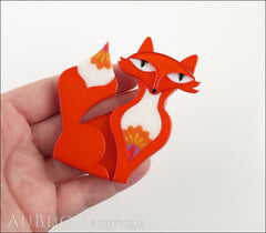 Erstwilder Brooch Pin Paloma Prairie Fox Model