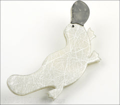 Erstwilder Brooch Pin Peter Platypus Side