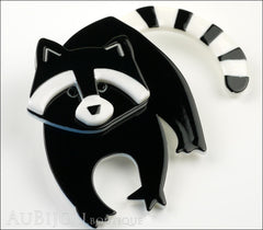 Erstwilder Brooch Pin Randy Raccoon Side