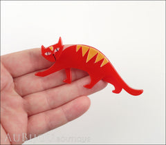 Erstwilder Brooch Pin Sadie the Sly Cat Model