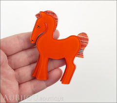 Erstwilder Brooch Pin Woody the Wild Horse Model