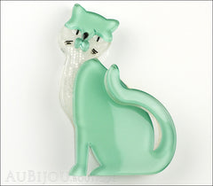 Erstwilder Cat Brooch Pin Purrfect Petunia Front