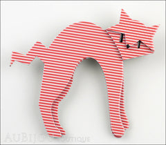 Erstwilder Cat Pin Brooch Breton Kitty Front