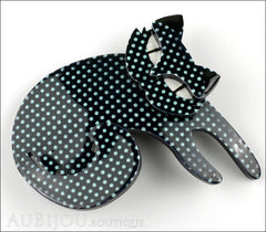Erstwilder Cat Pin Brooch Curling Cassandra Front