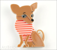 Erstwilder Dog Brooch Pin Chi Chi Chihuahua Front