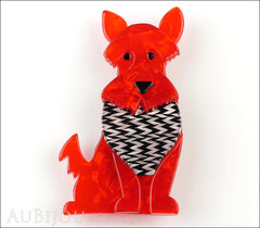 Erstwilder Dog Brooch Pin Scooter the Scottie Front