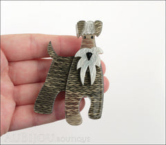 Erstwilder Dog Brooch Pin The Schnauzer and Klaus Model