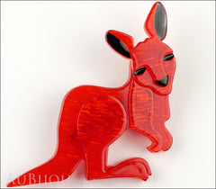 Erstwilder Kangaroo Pin Brooch Kanga the Kooky Roo Front